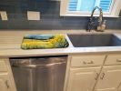 Kentucky Goldenrod in Watercolor Dish Drying Mat Absorbent Dish Drying Mat Pad for Kitchen Counter Dish Drainer Mat for Countertop, 14 x 21"