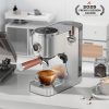 2100W Semi-Automatic Coffee Maker-Cold/Hot Brew with 95Â°C Brewing, 135Â°C Steam, 58mm Ground Coffee, 20Bar Pump Pressure, Steam-Activated Frother