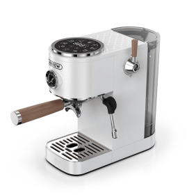 2100W Semi-Automatic Coffee Maker-Cold/Hot Brew with 95Â°C Brewing, 135Â°C Steam, 58mm Ground Coffee, 20Bar Pump Pressure, Steam-Activated Frother (PSH13A-SL: PSH13A-WH)