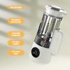 IAGREEA Nut Milk Maker, 35oz Nut/Oat/Almond/Soya/Vegan Juice Beverages Machine - Plant Based Cow Milk Machine Maker